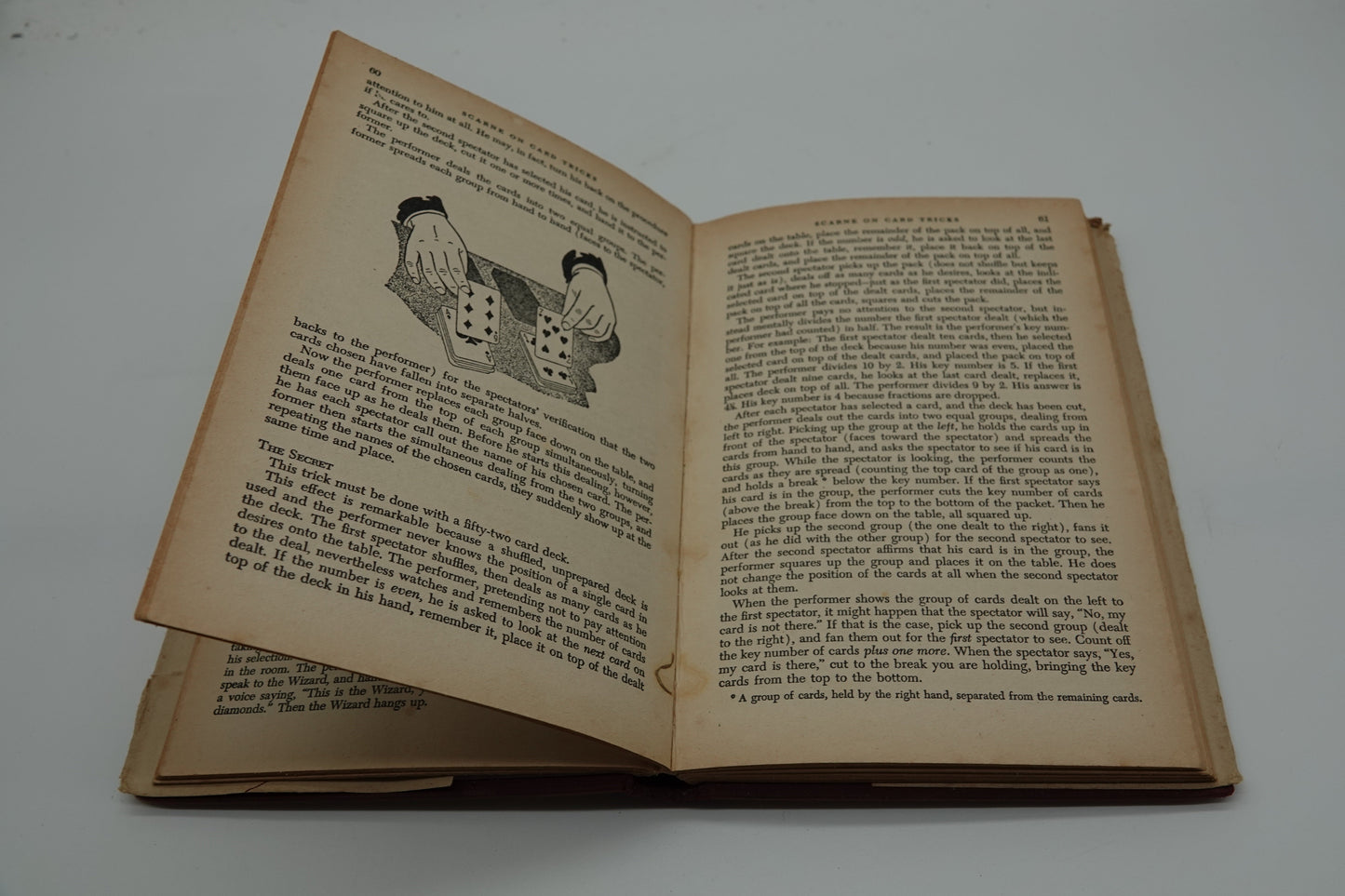 A scarce copy of Scarne on Card Tricks, first edition 1953
