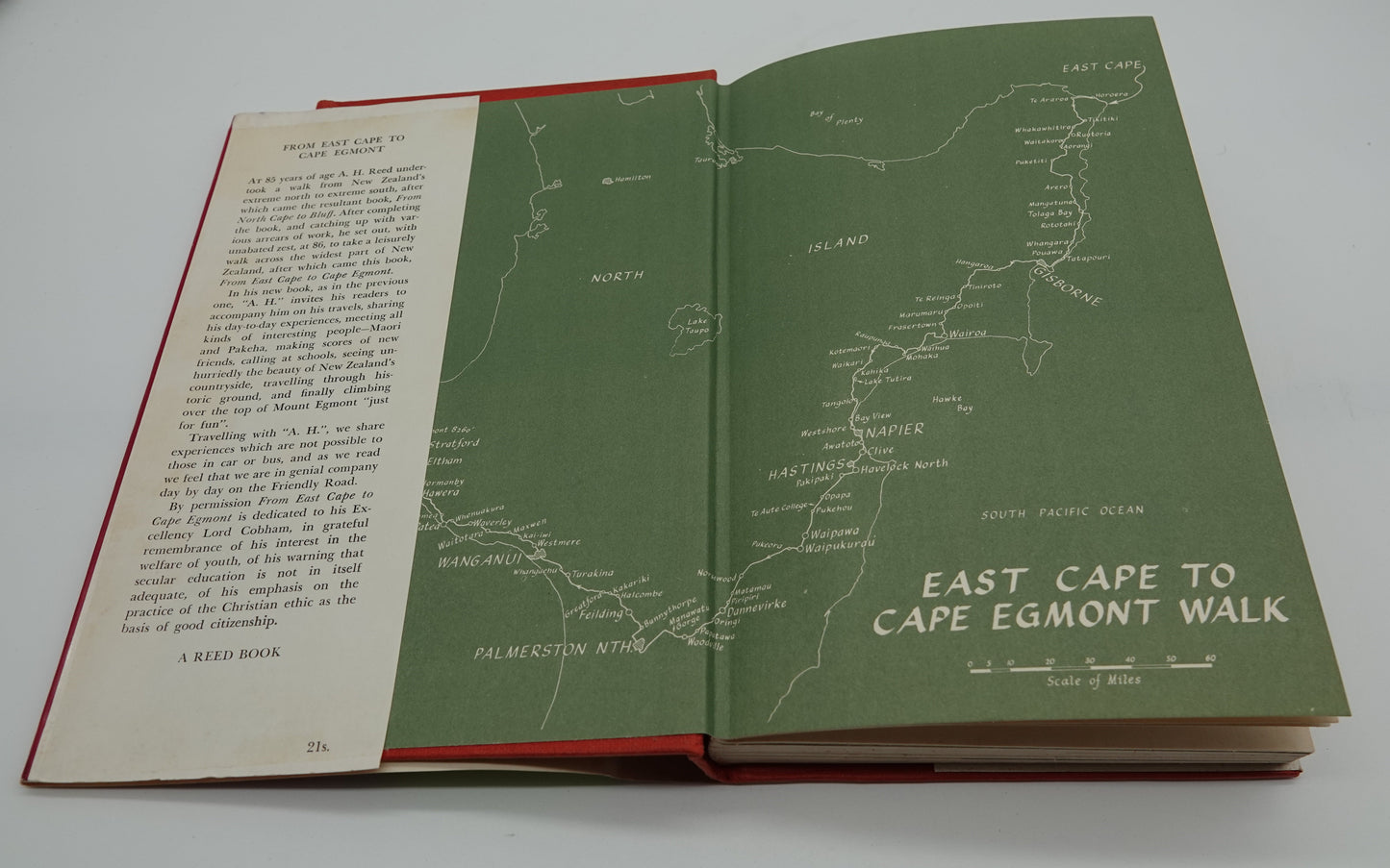 First edition A.H Reed classic... From East Cape to Cape Egmont