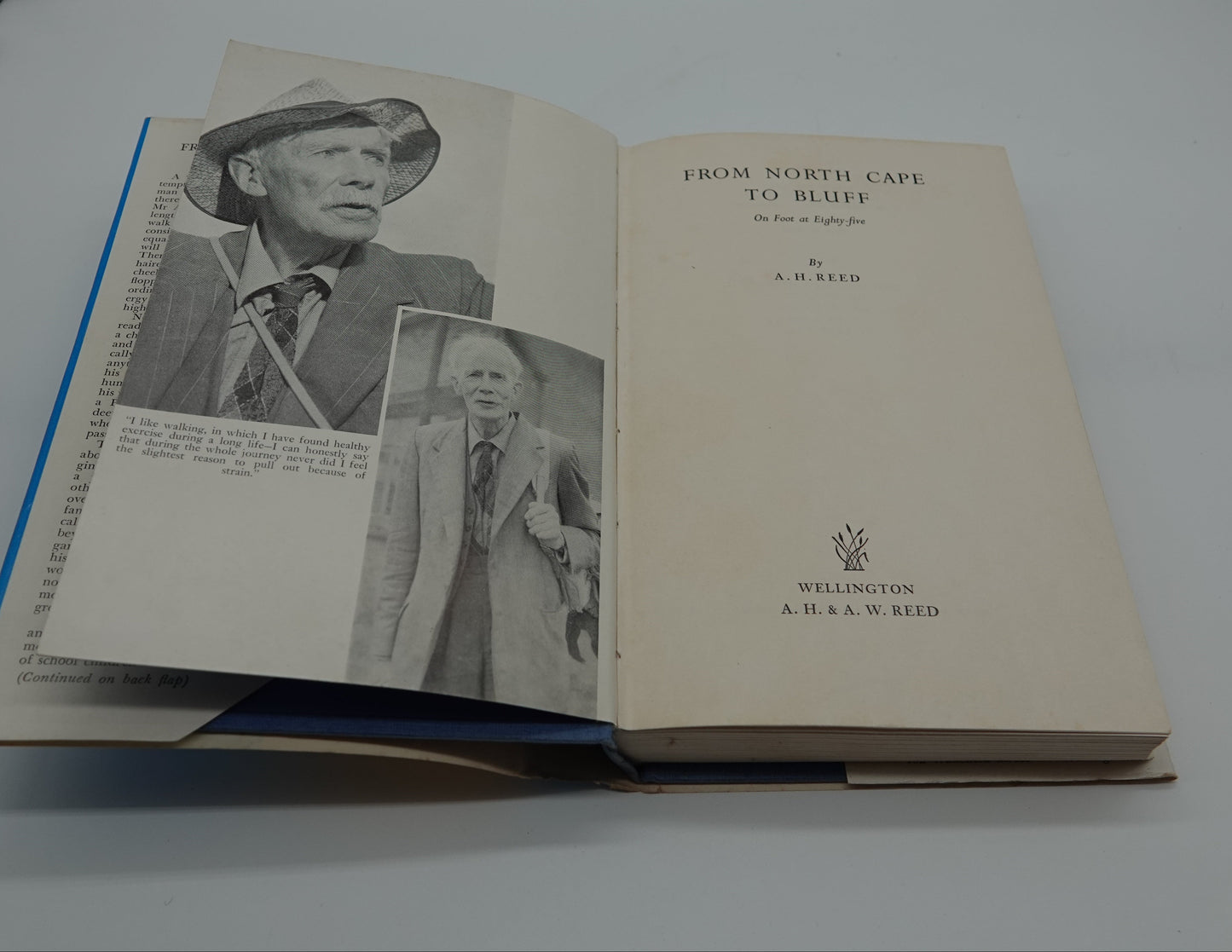 First edition A.H Reed classic... From North Cape to Bluff
