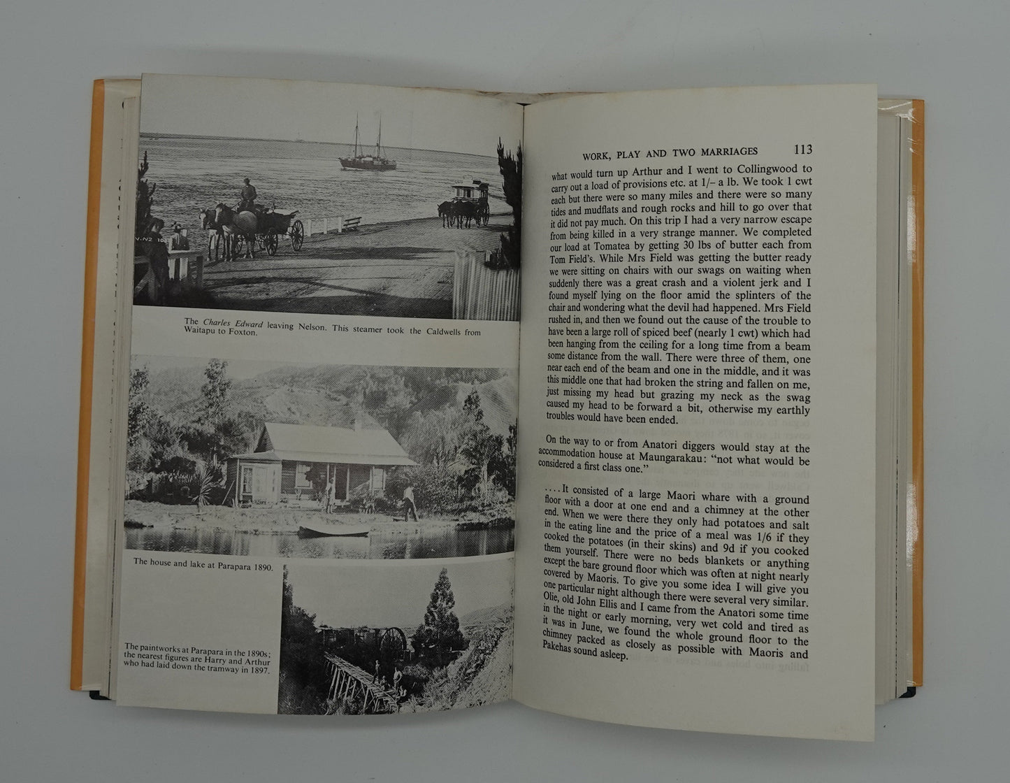 Courage and Camp Ovens, Five Generations at Golden Bay by Enga Washbourn