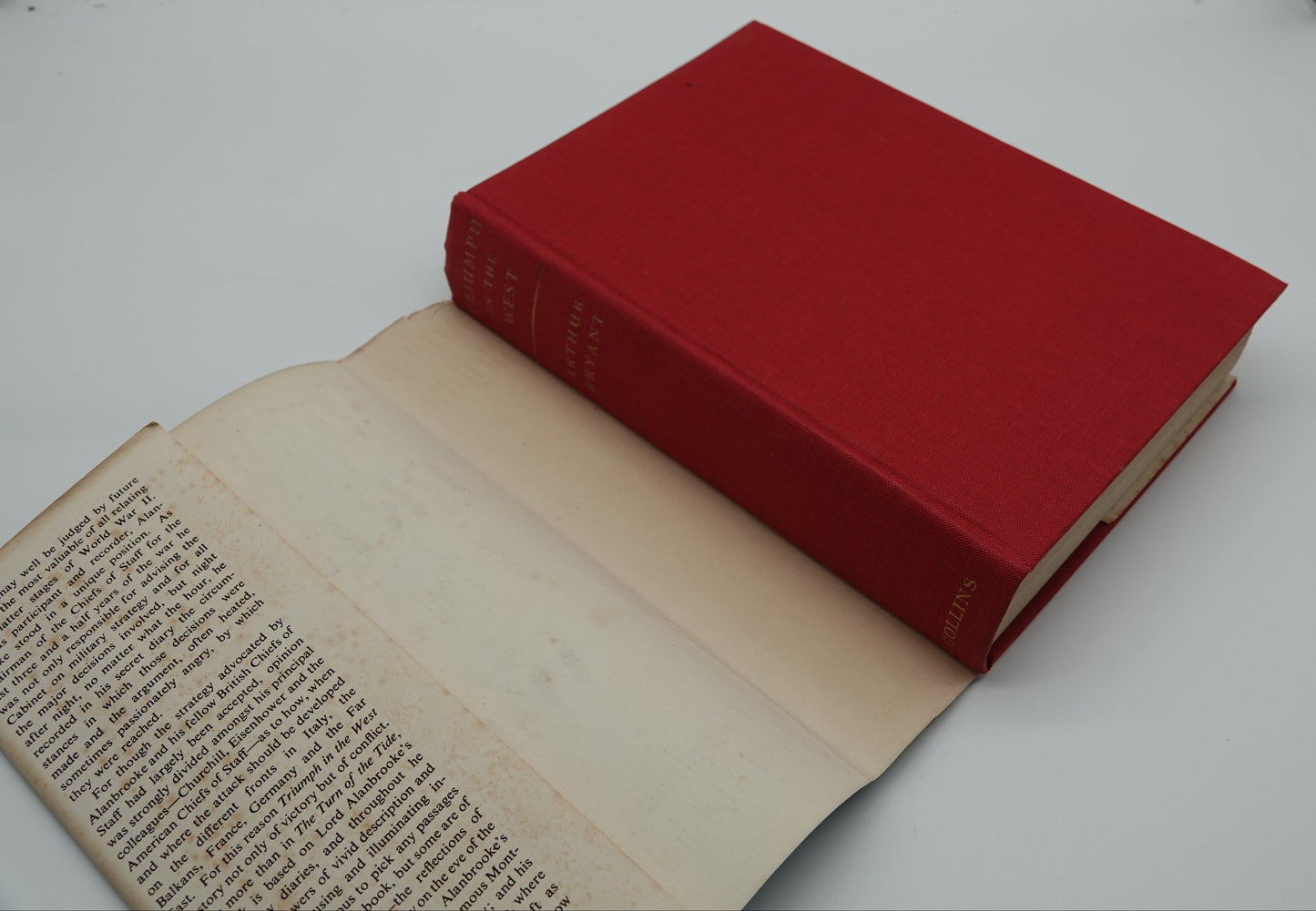 First edition of Triumph in the West 1943-1946 by Arthur Bryant