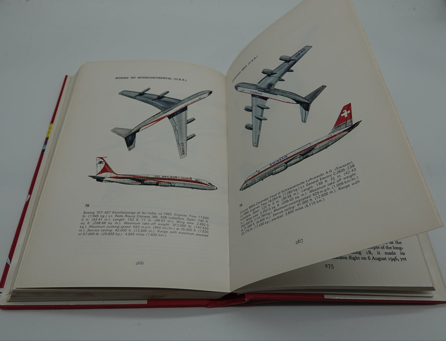 Airliners from 1919 to the present day