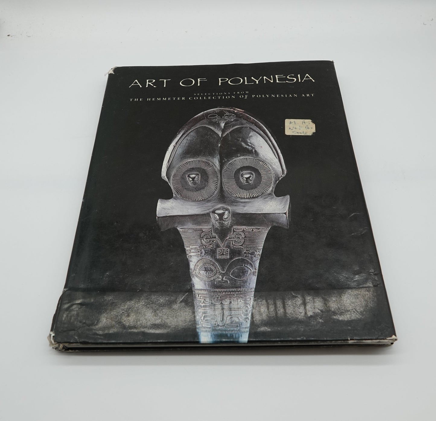 Signed and inscribed first edition hard cover copy of Art of Polynesia