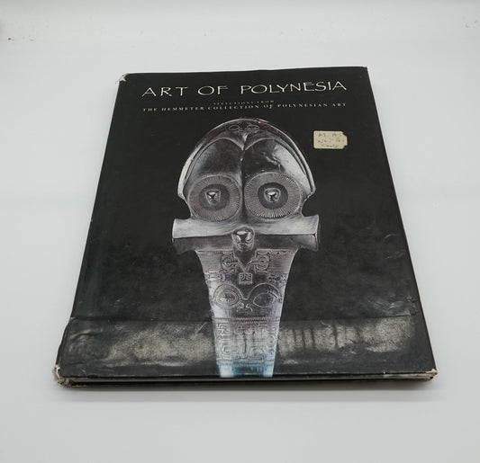 Signed and inscribed first edition hard cover copy of Art of Polynesia