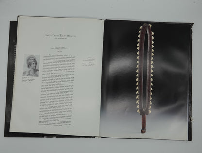 Signed and inscribed first edition hard cover copy of Art of Polynesia