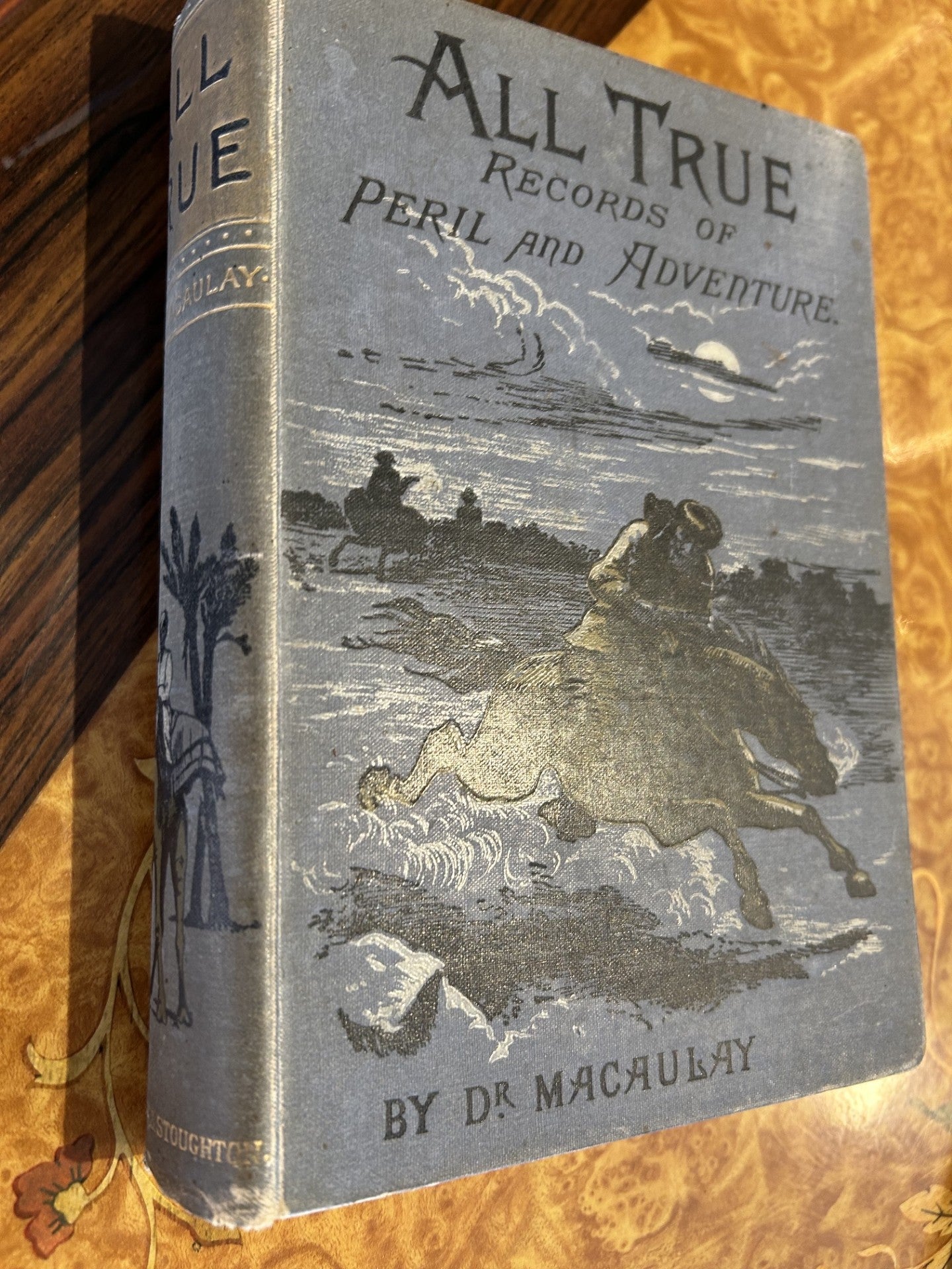 ALL TRUE Records of Peril and Adventure by Dr. MacAulay, 1891