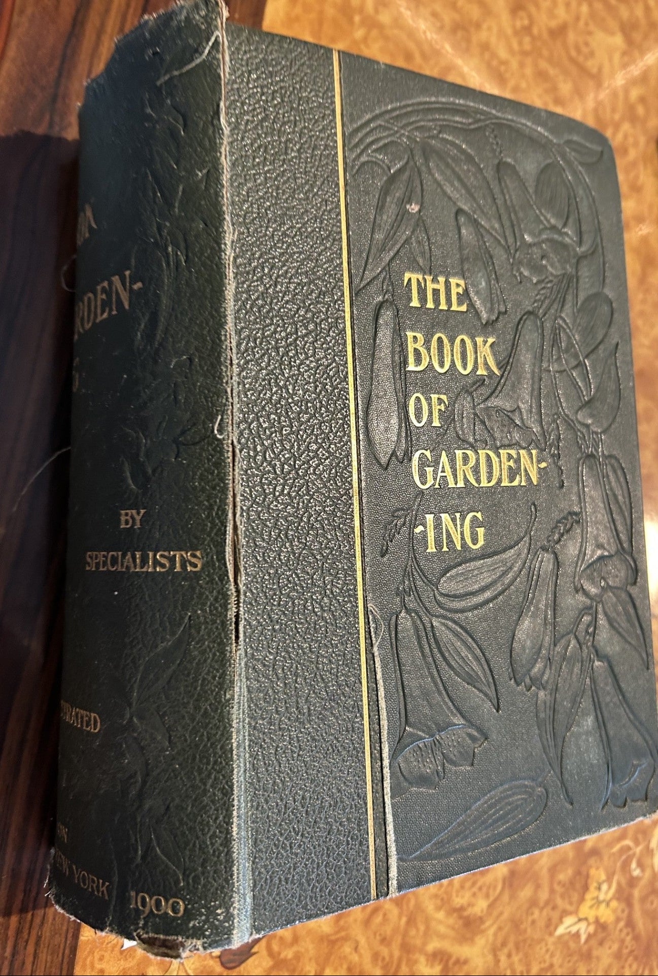 A scarce classic... The Book of Gardening - A handbook of horticulture, first edition 1900