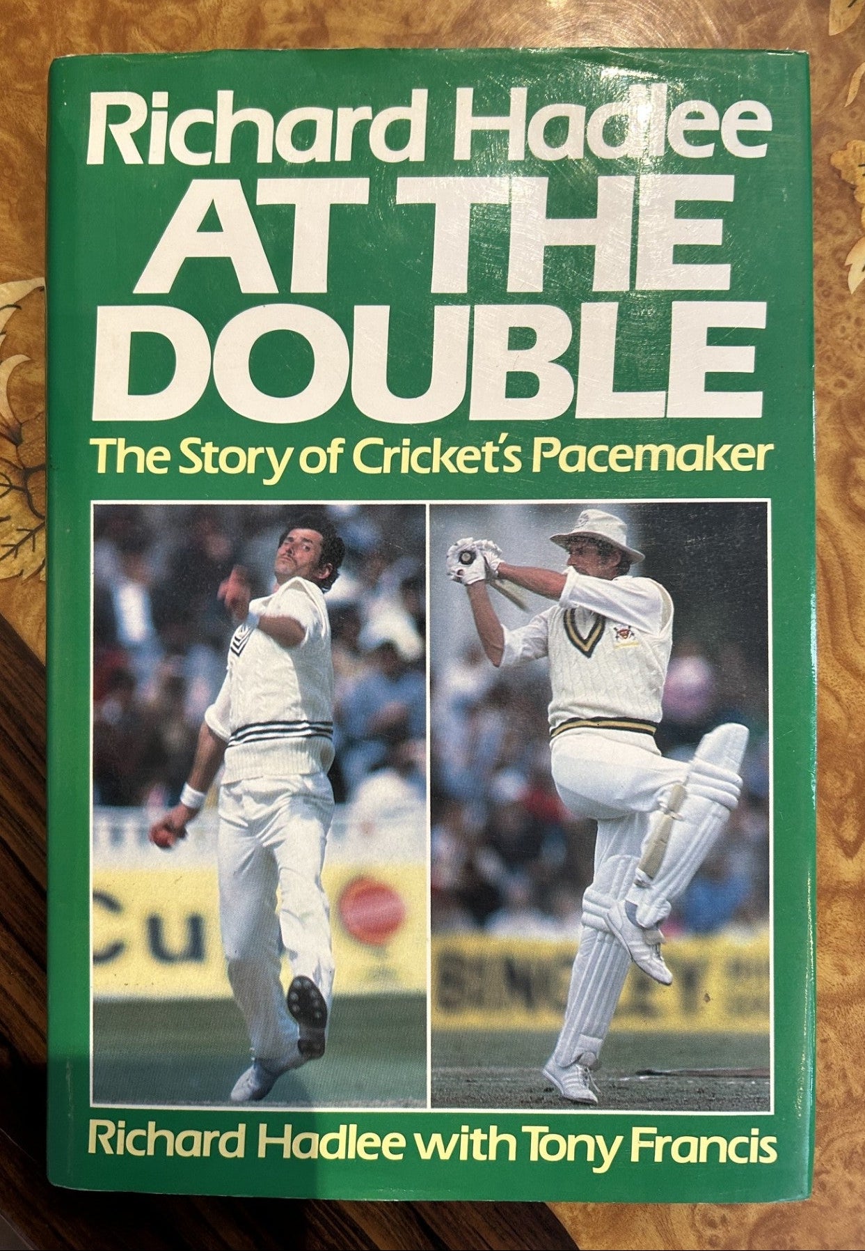 Richard Hadlee At the Double - A cricketing legend's autobiography