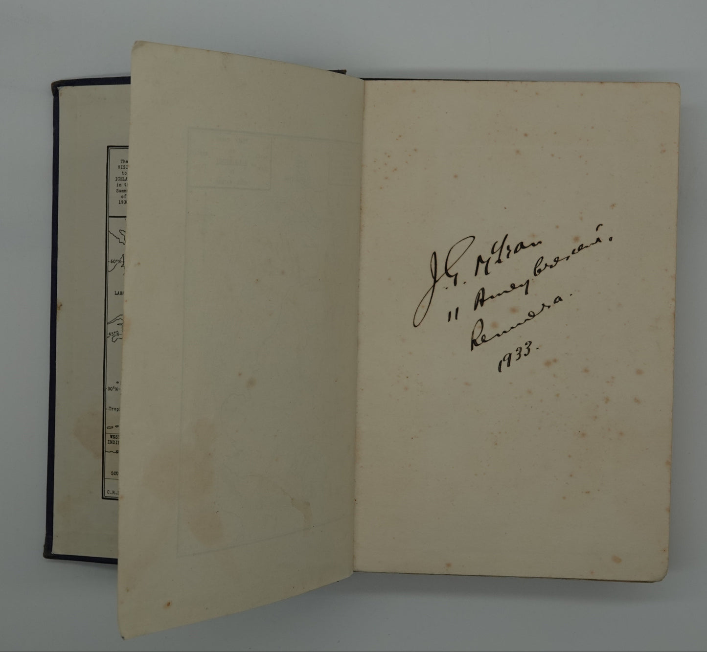 H.M.S Rodney at Sea by C.R. Benstead, first edition 1932
