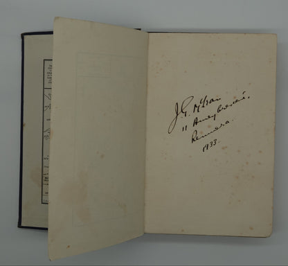 H.M.S Rodney at Sea by C.R. Benstead, first edition 1932