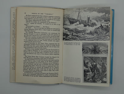 A signed first edition of The Wreck of the Tararua