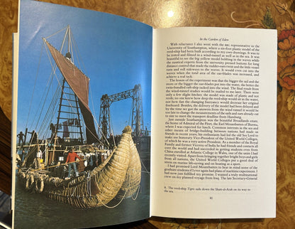 A signed first edition - Thor Heyerdahl The Tigris Expedition