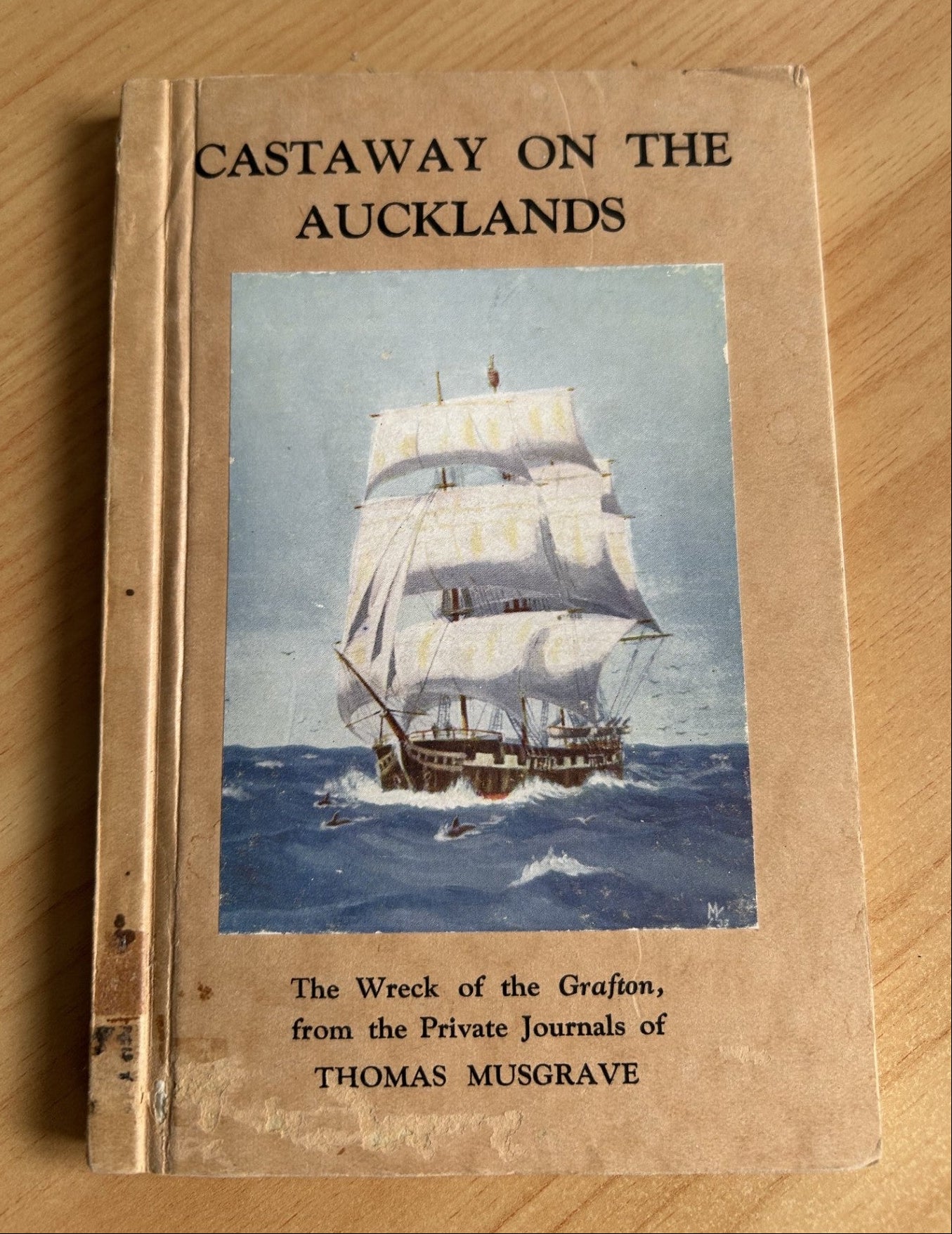 Castaway on the Aucklands, the private journals of Thomas Musgrave