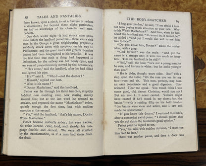 Tales and Fantasies by Robert Louis Stevenson, a lovely copy from 1920