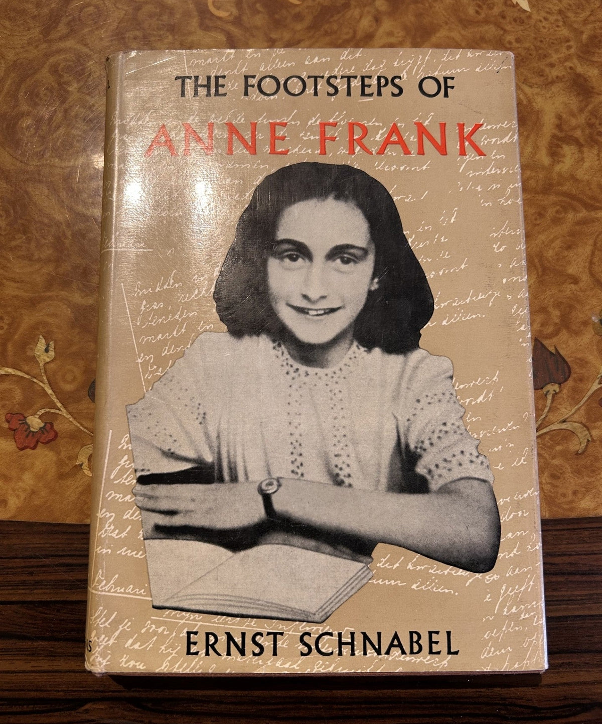 The Footsteps of Anne Frank by Ernst Schnabel, first English edition 1959