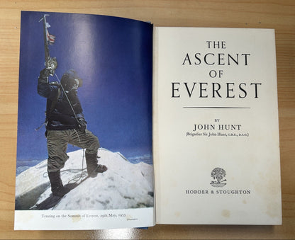 The Ascent of Everest, a first edition by John Hunt, 1953