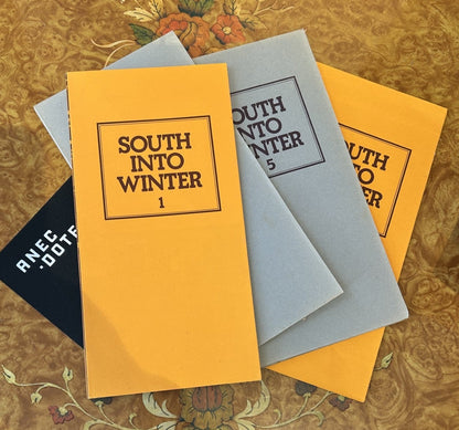 Sam Hunt South into Winter Poems & Roadsongs - a scarce first edition