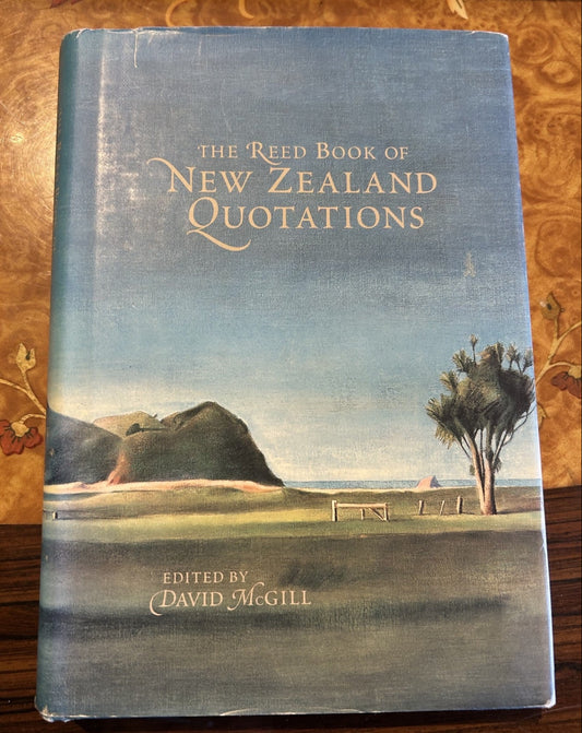 The Reed Book of New Zealand Quotations, first edition