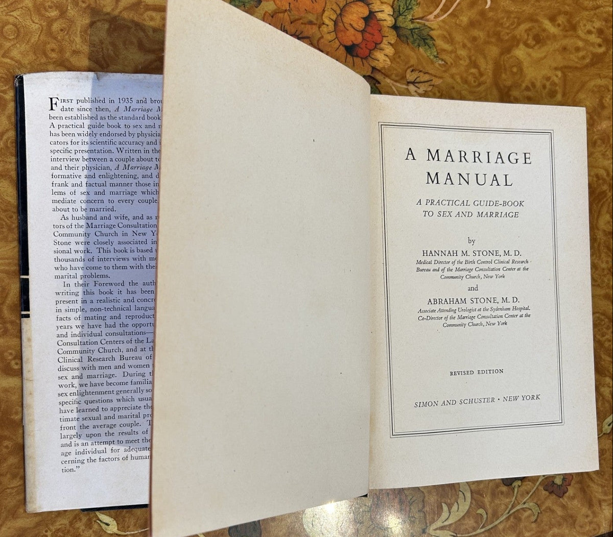 here is a quirky find... A Marriage Manual, 1950's