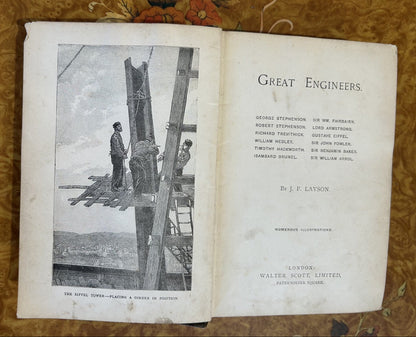 Great Engineers by J.F. Layson, published late 1880s