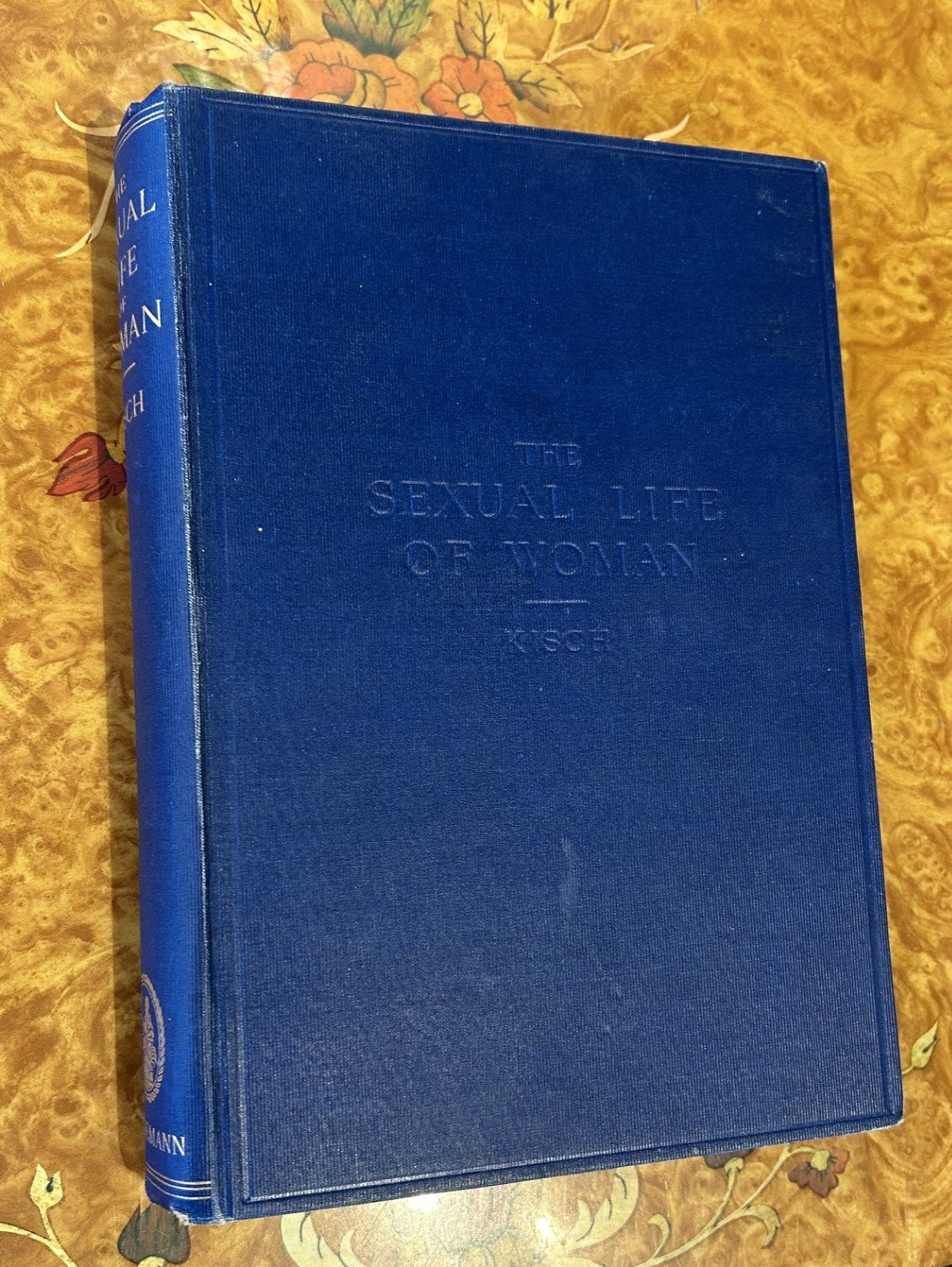 The Sexual Life of Women, by Kisch, 1926