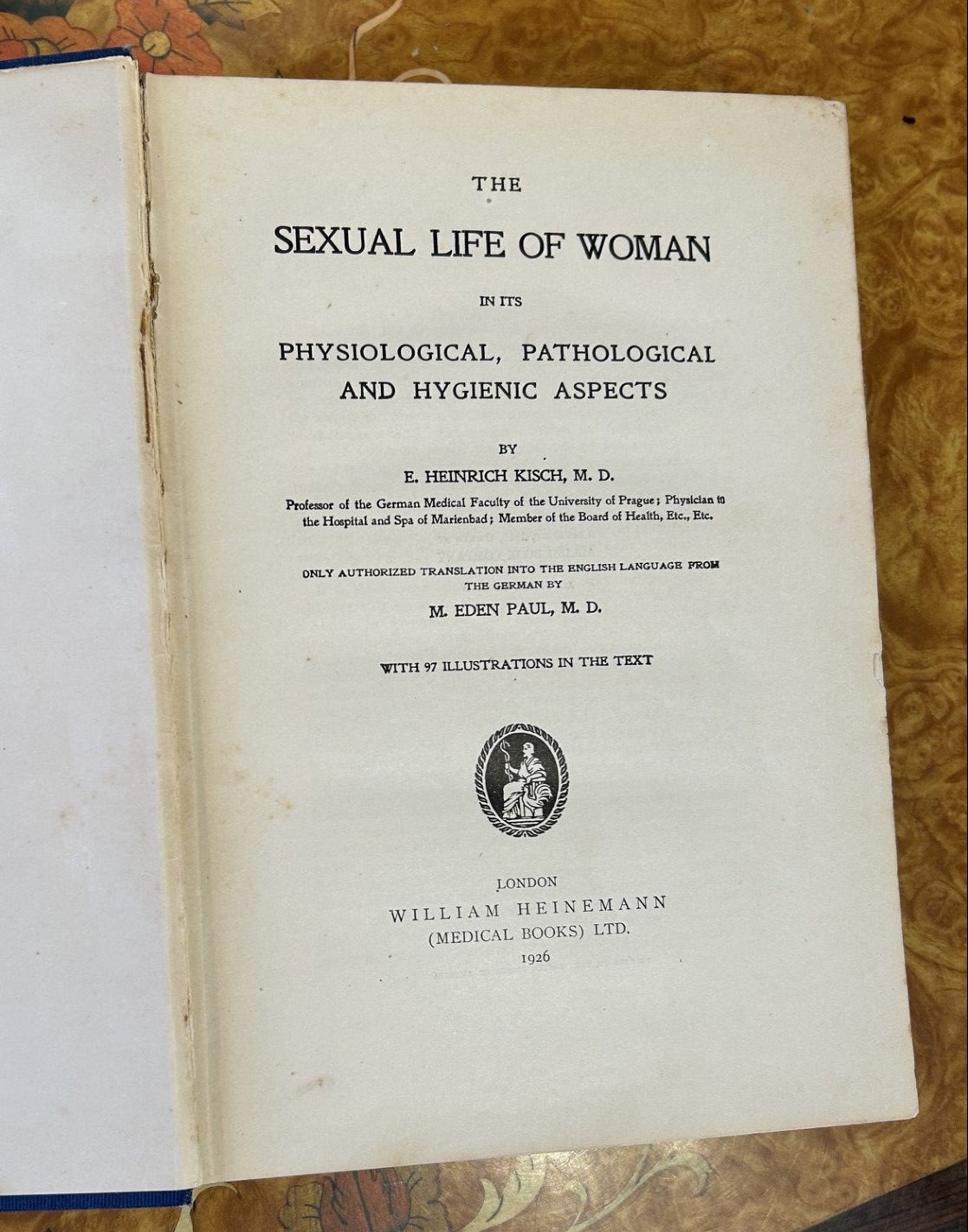 The Sexual Life of Women, by Kisch, 1926