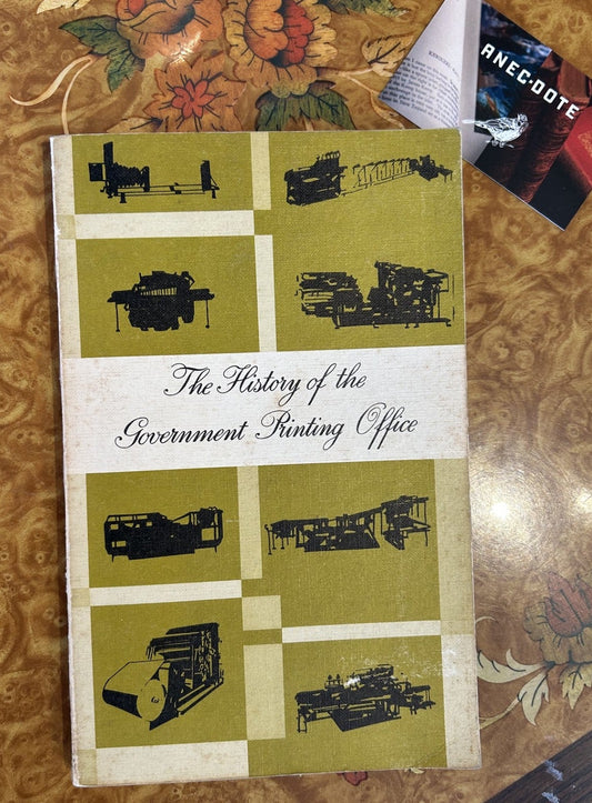 The History of the Government Printing Office