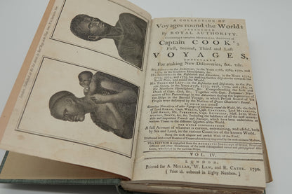 Captain James Cook - A Collection Of Voyages round the World