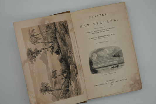 Travels In New Zealand (2 Volumes)