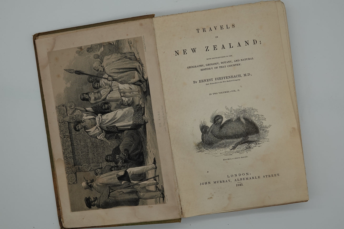 Travels In New Zealand (2 Volumes)