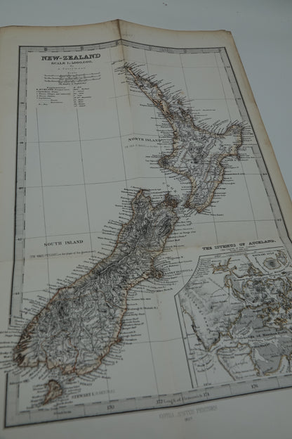 New Zealand Its Physical Geography, Geology And Natural History. With special reference to the results of Government expeditions in the provinces of Auckland and Nelson