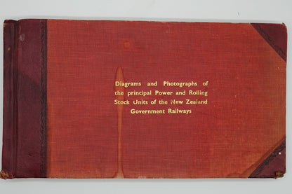 Diagrams and Photographs of the principal Power and Rolling Stock Units of the New Zealand Government Railways