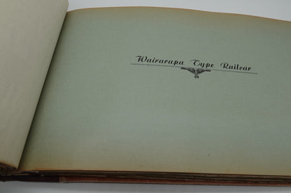 Diagrams and Photographs of the principal Power and Rolling Stock Units of the New Zealand Government Railways