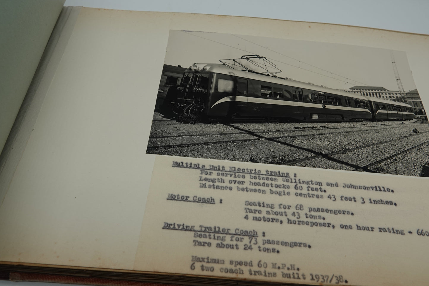 Diagrams and Photographs of the principal Power and Rolling Stock Units of the New Zealand Government Railways