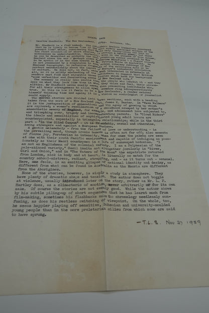 The New Zealanders A Sequence of Stories