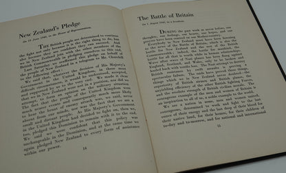 In Time of War - Selections from the war time addresses of the Rt Hon Peter Fraser Prime Minister of New Zealand