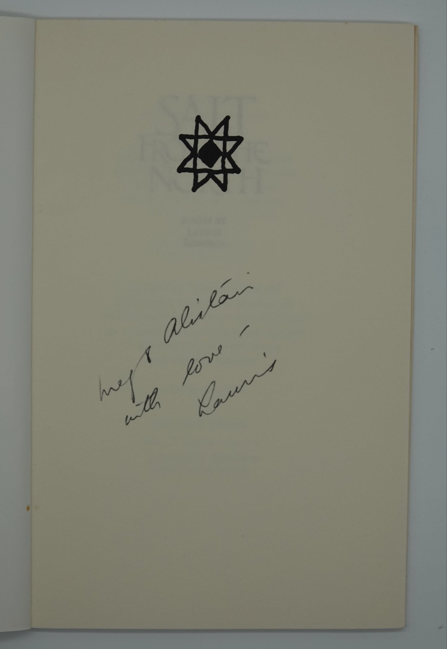 Signed Poetry by Lauris Edmond