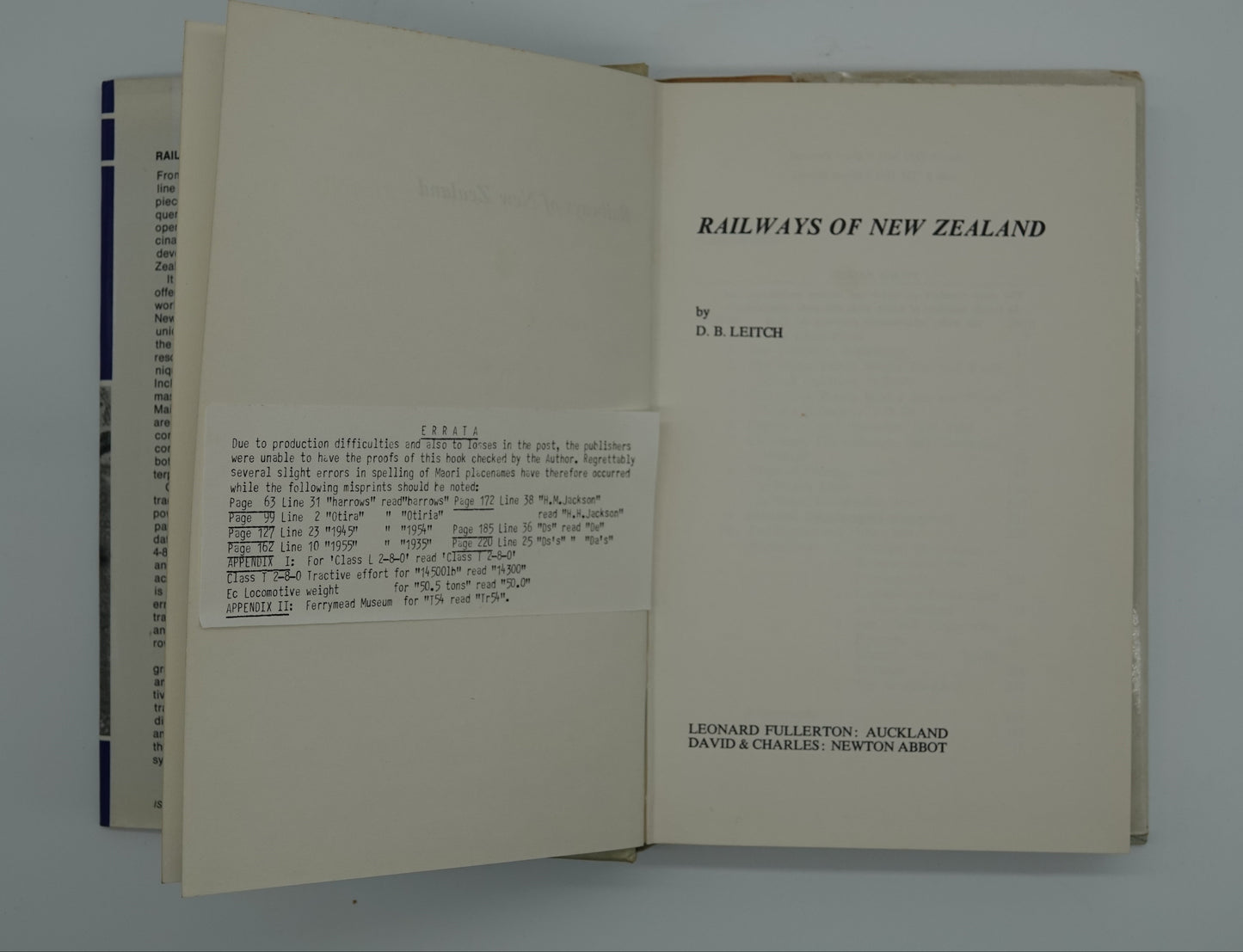 Railways of New Zealand
