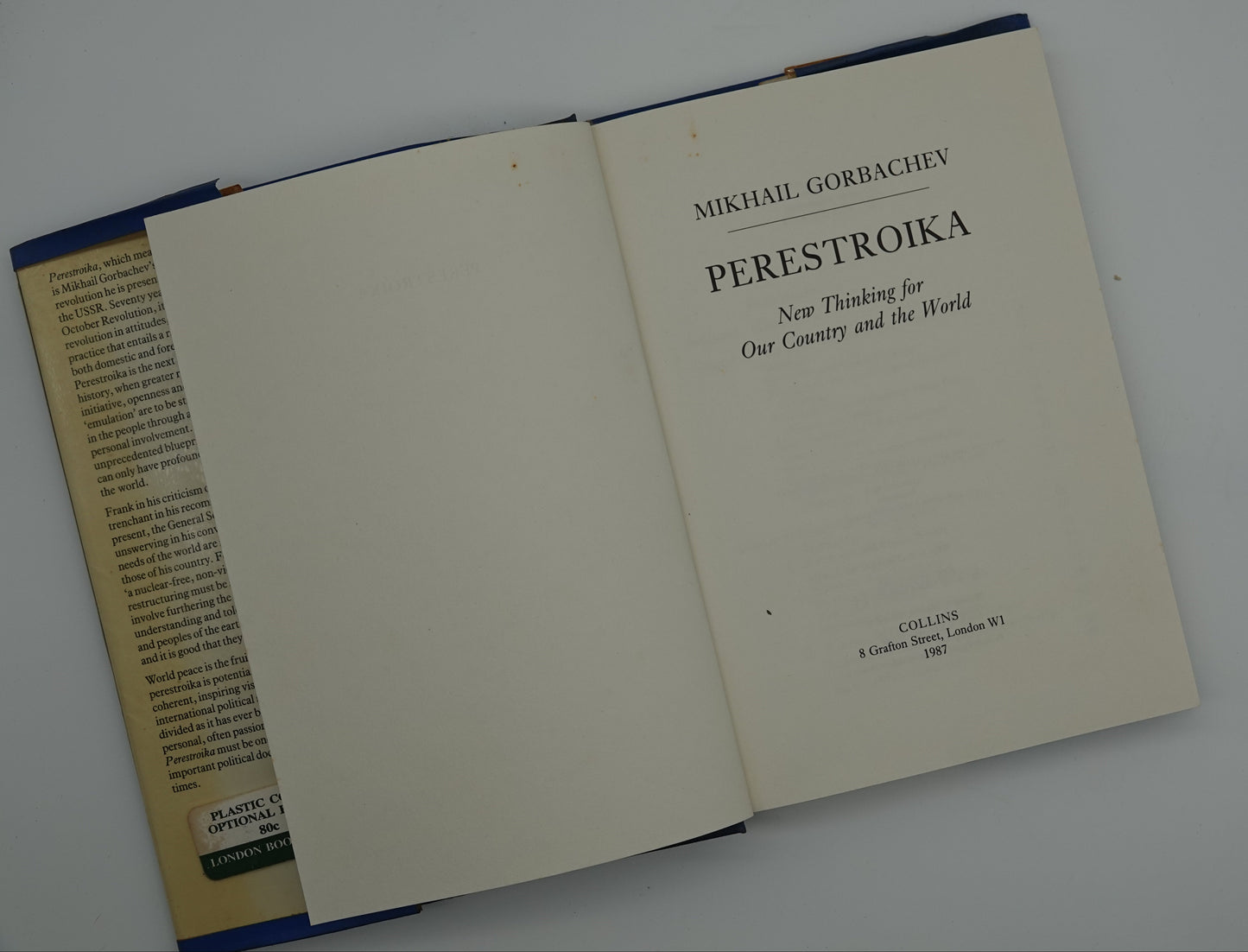 Perestroika New Thinking for our country and the world