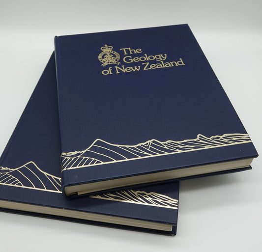 The Geology of New Zealand, two beautiful first edition volumes with maps