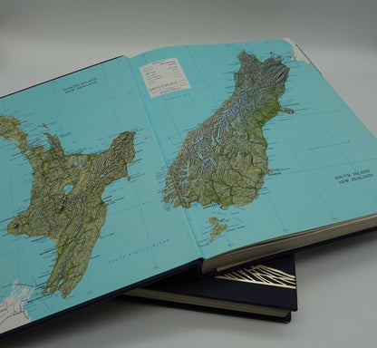 The Geology of New Zealand, two beautiful first edition volumes with maps