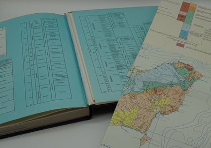 The Geology of New Zealand, two beautiful first edition volumes with maps