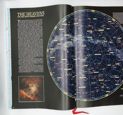 A whopper.... the National Geographic Atlas of the World from 1995
