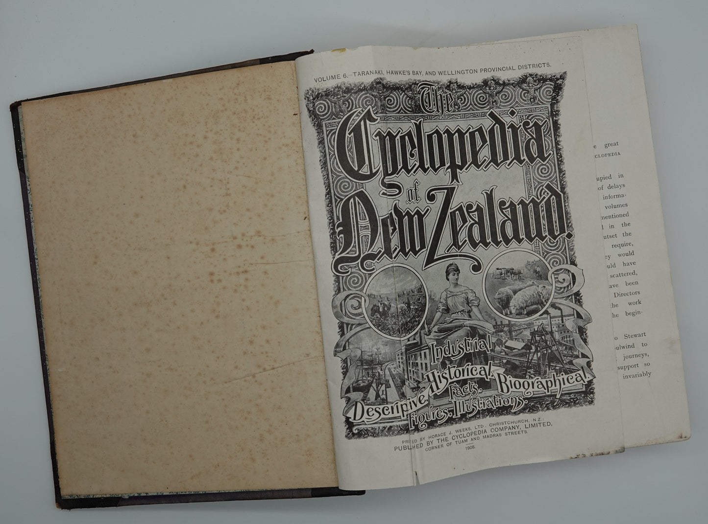 Cyclopedia of New Zealand, Volume 4 Taranaki, Hawke's Bay, and Wellington Provincial Districts
