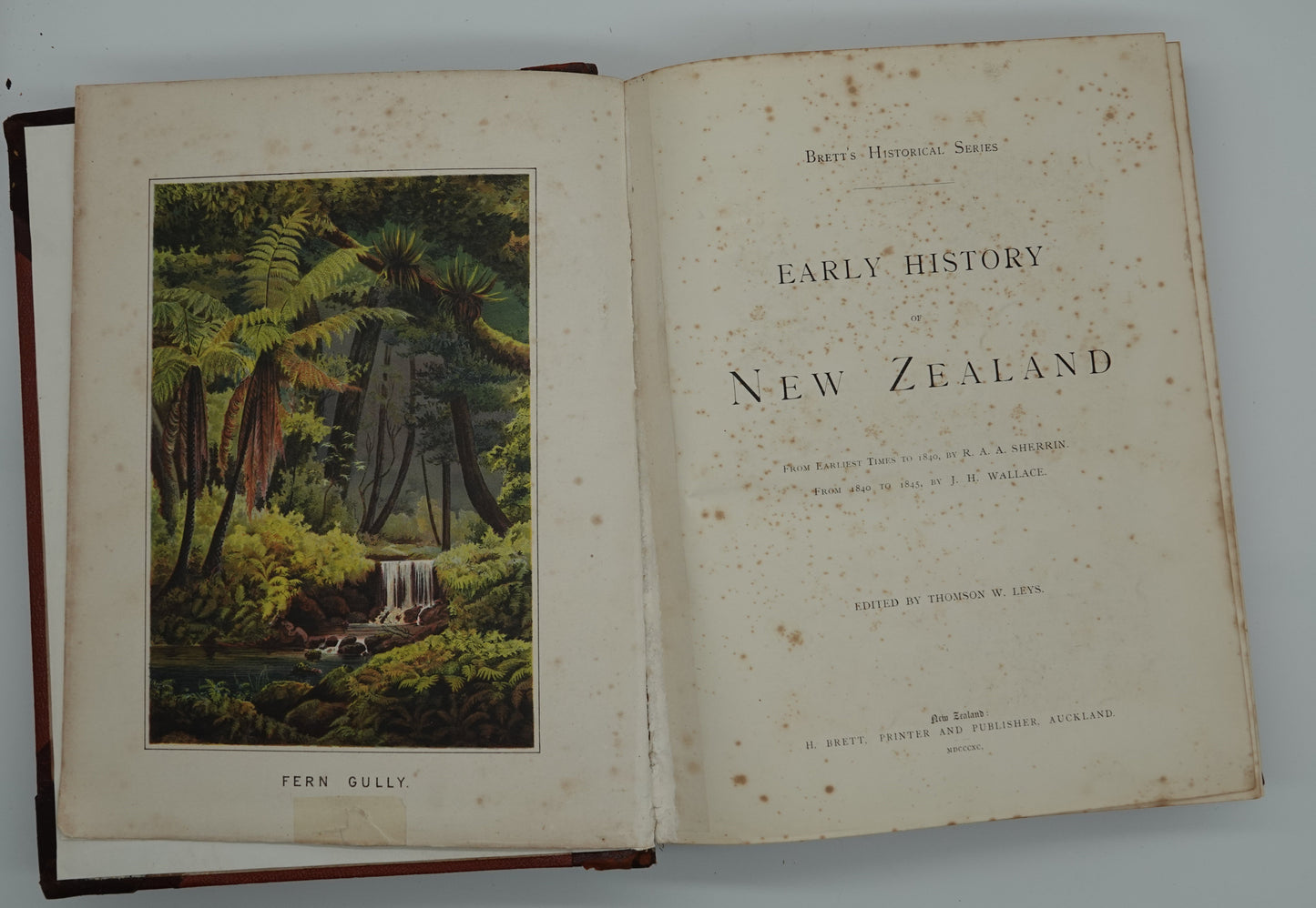 A rare and precious treat.....Bretts Historical Series Early New Zealand