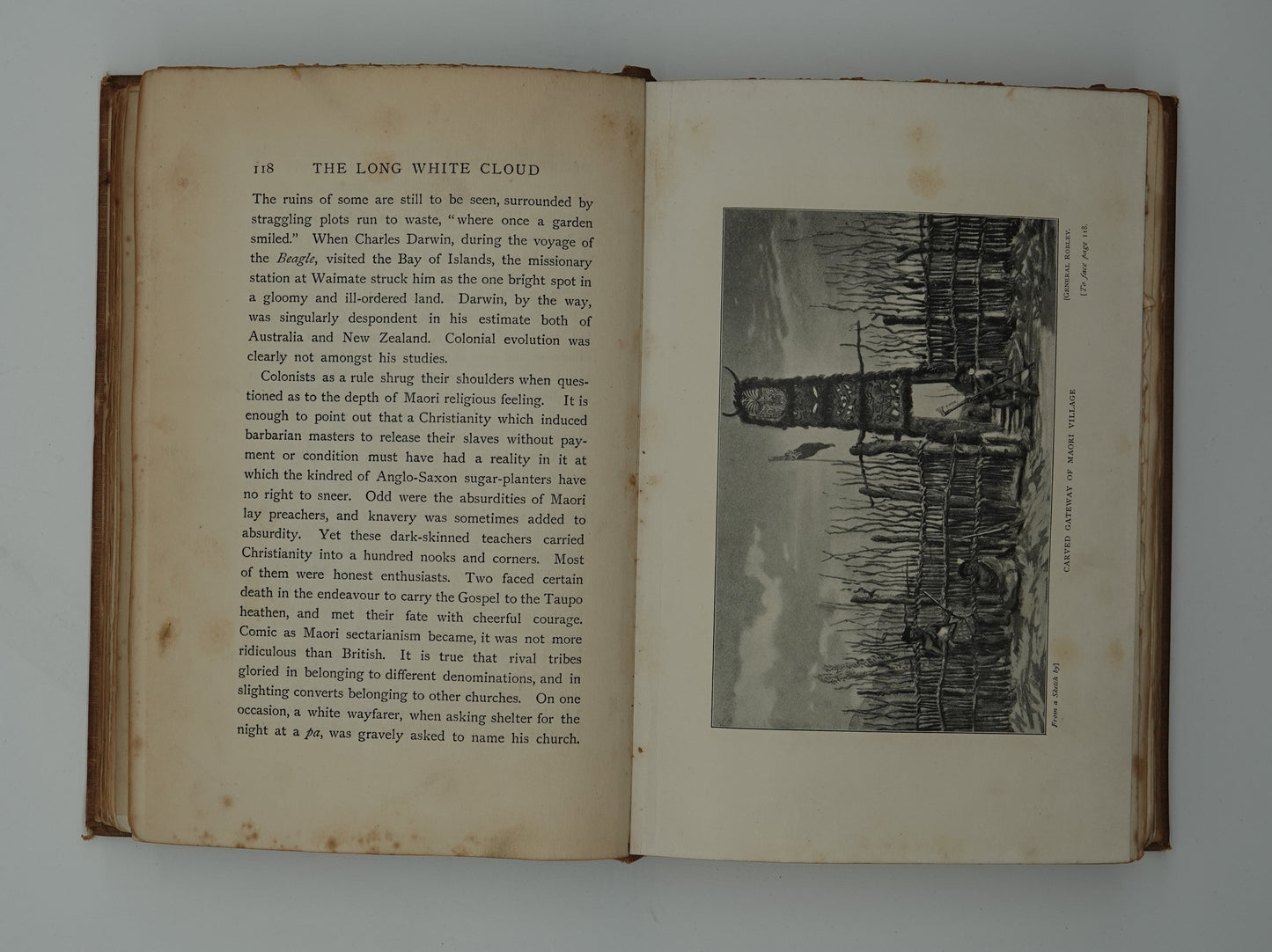 Rare, first edition .....The Long White Cloud Ao.Tea.Roa by William Pember Reeves