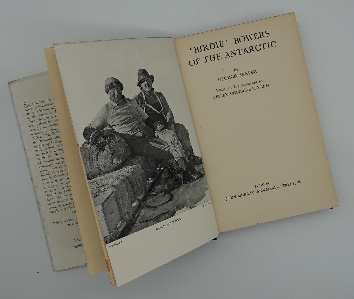 'Birdie' Bowers of the Antarctic by George Seaver