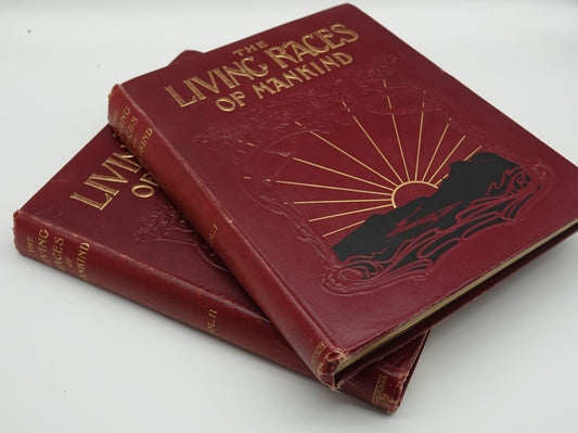 First Edition of the Living Races of Mankind, in two beautiful large volumes