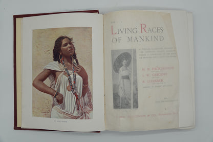 First Edition of the Living Races of Mankind, in two beautiful large volumes