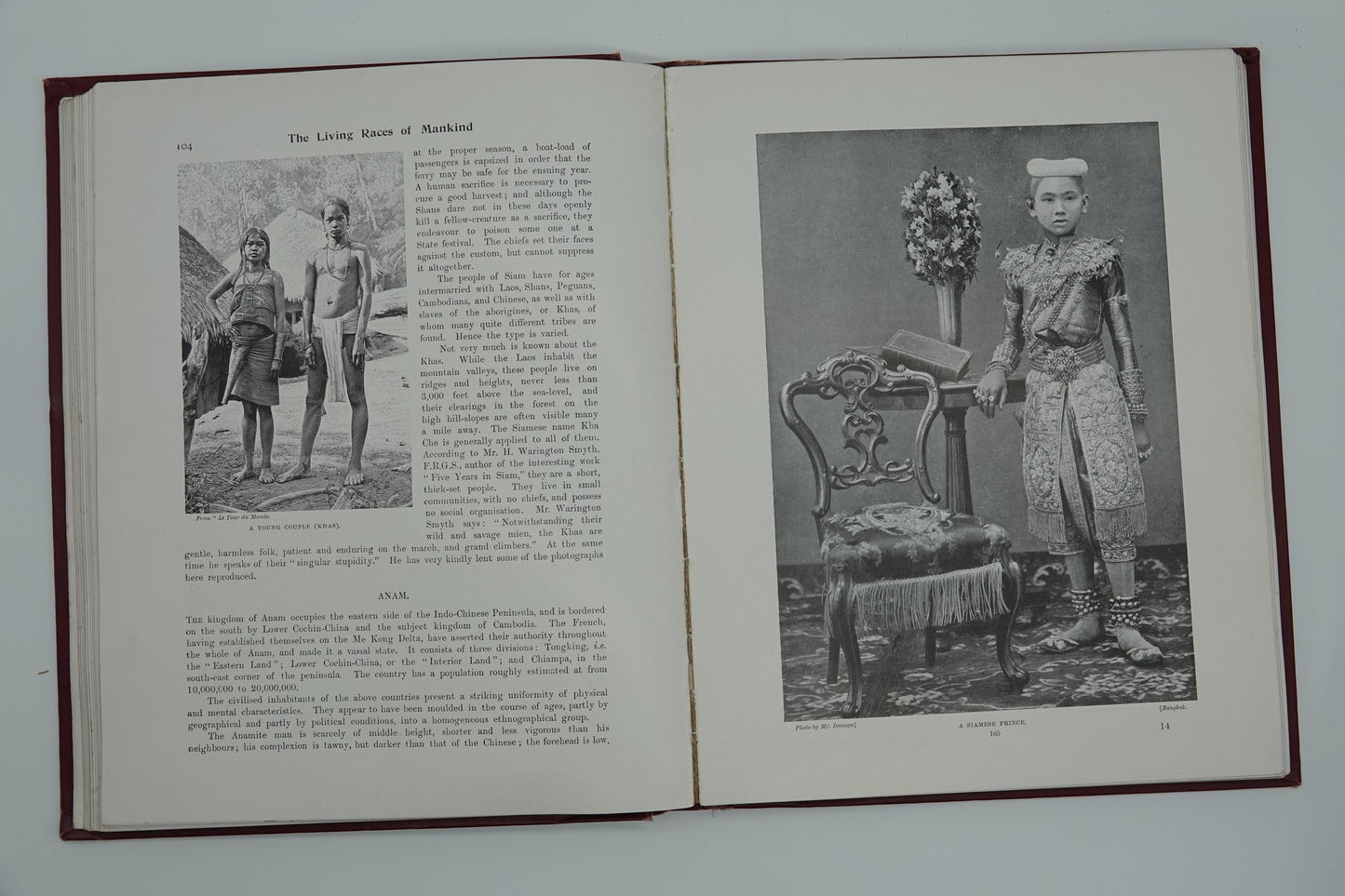 First Edition of the Living Races of Mankind, in two beautiful large volumes